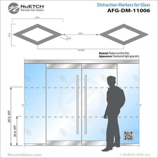 Diamonds – Safety Marker AFG-DM-11006