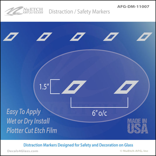 Skewed Rectangles – Safety Marker AFG-DM-11007