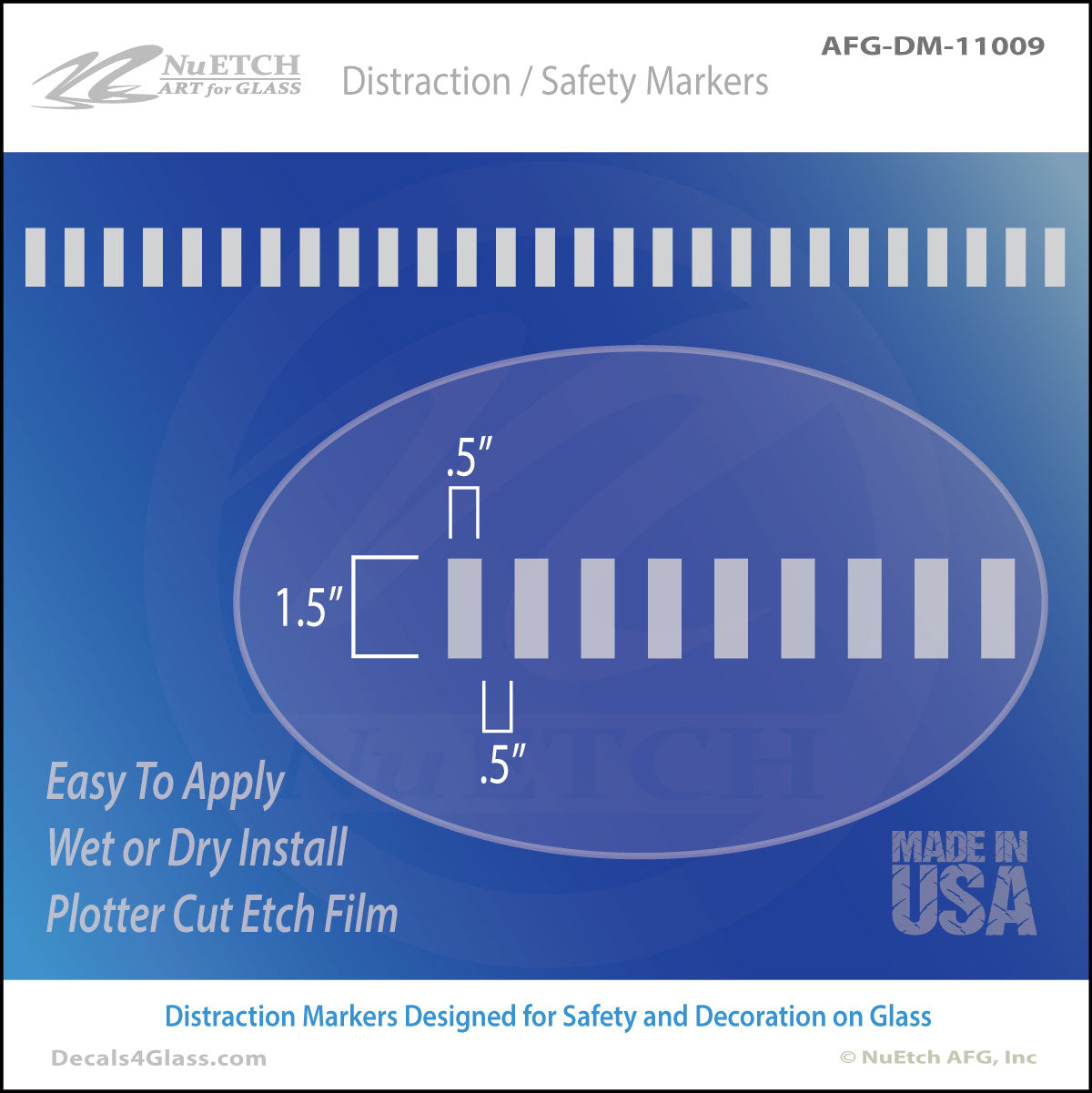 Rectangles Safety Marker AFG-DM-11009