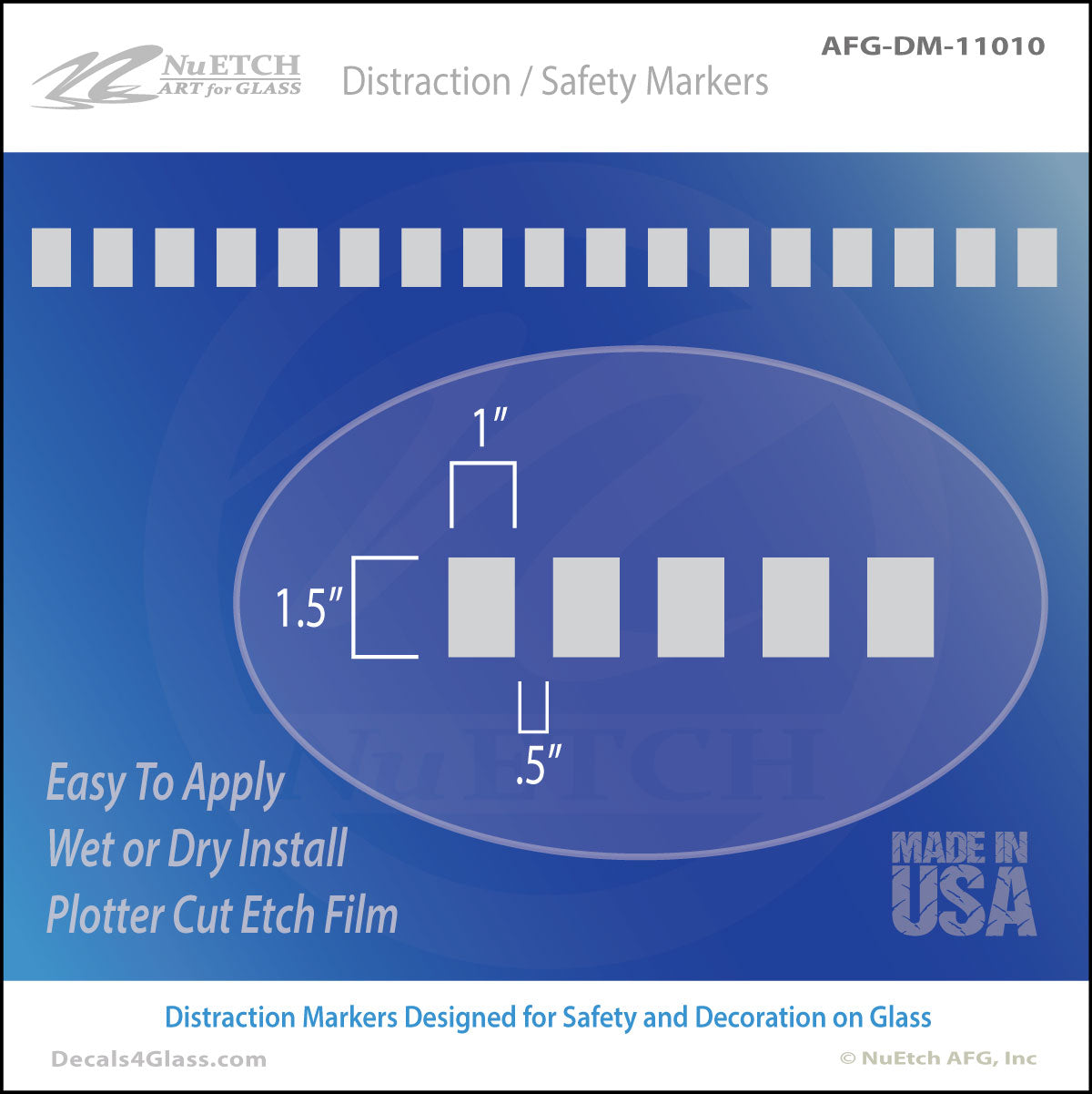 Rectangles Safety Marker AFG-DM-11010