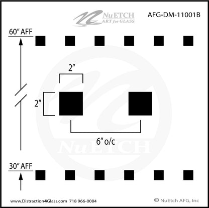 Squares (2 inch)– Safety Marker AFG-DM-11001B