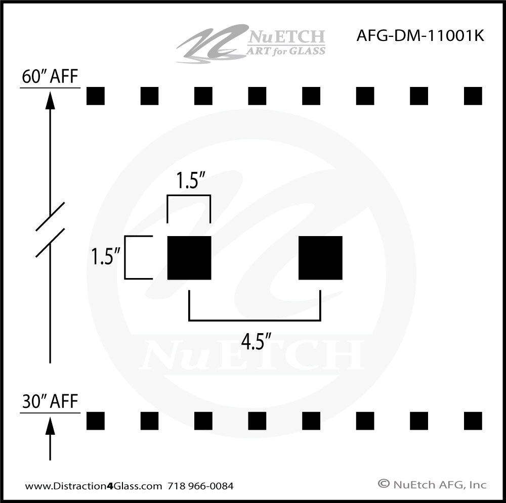 Squares – Safety Marker AFG-DM-11001K