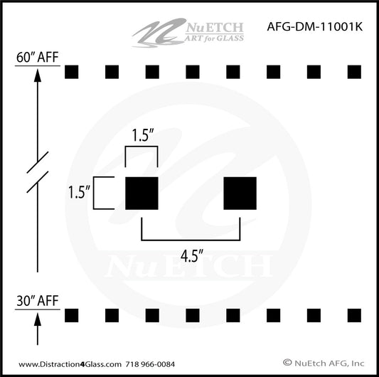 Squares – Safety Marker AFG-DM-11001K