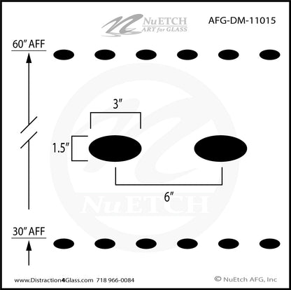 Ovals (3 Inch) – Safety Marker AFG-DM-11015