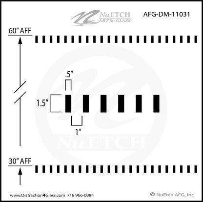 Rectangles Safety Marker AFG-DM-11031