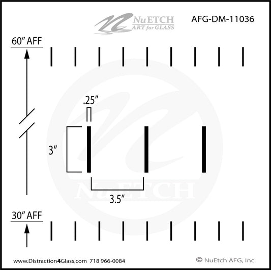 3 inch Safety Marker AFG-DM-11036