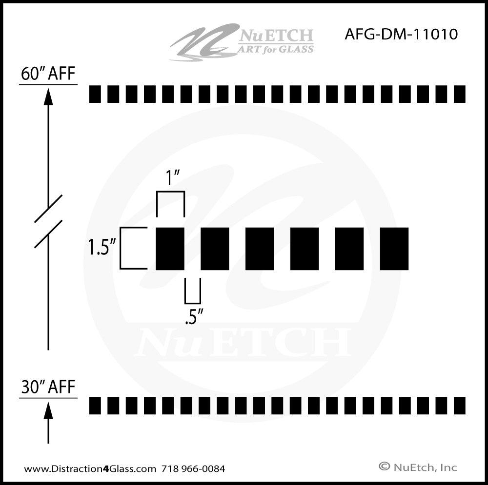 Rectangles Safety Marker AFG-DM-11010
